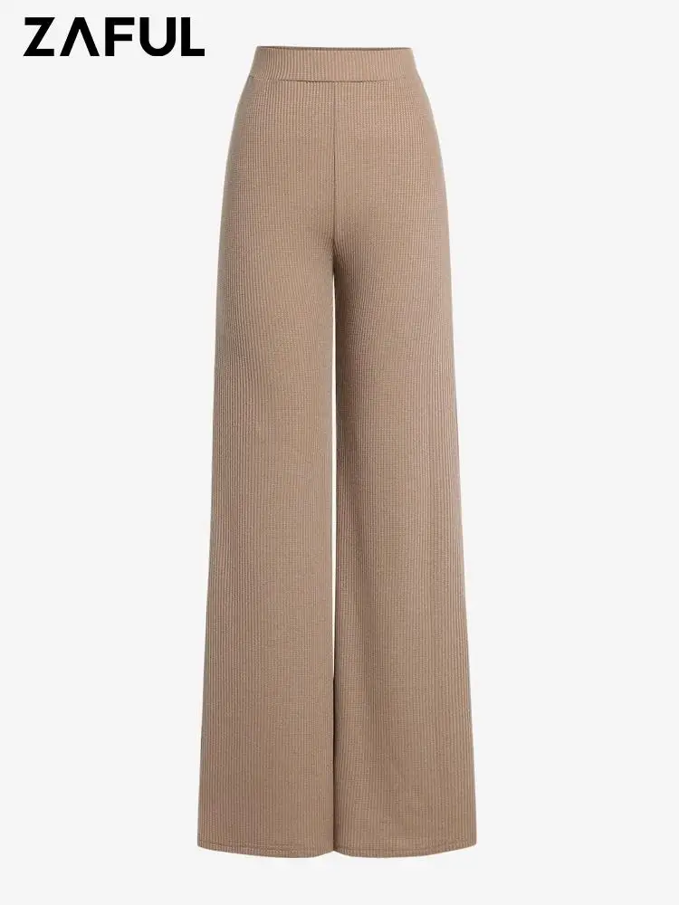 

Брюки женские повседневные, с эластичным поясом, однотонные