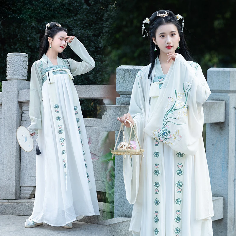 

Chinese Hanfu Dress Traditional National Fairy Cosplay Costume Ancient Han Dynasty Princess Dance Tang Dynasty Oriental Hanfu