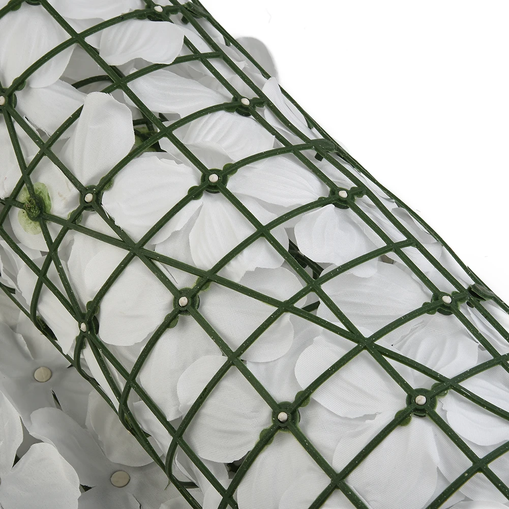 

Artifitial Plants Fence Artificial Flower Fence Net Outdoor Garden Privacy Protection Simulation Hedges Faux Fence Rattan Decor