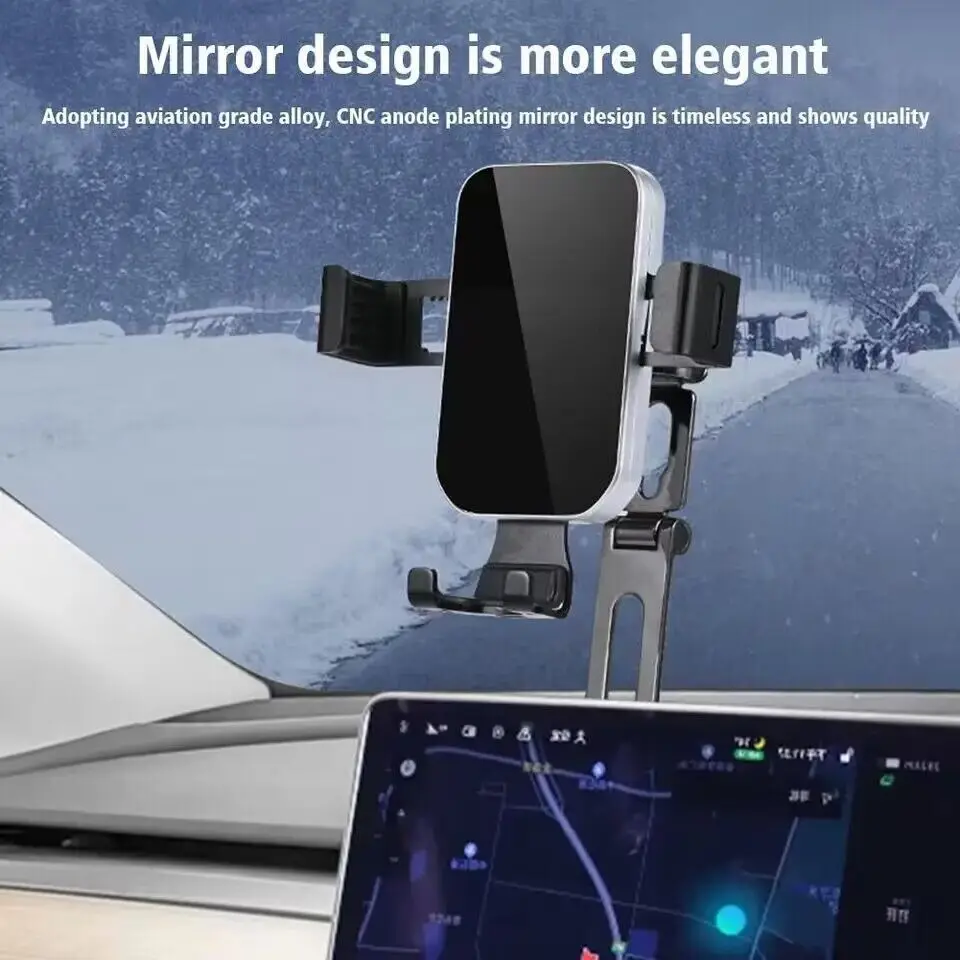 Gravity Car Phone Holder Suporte Celular Carro Movil Coche Salpicadero Car GPS Dashboard Mount Support For iPhone Huawei Xiaomi