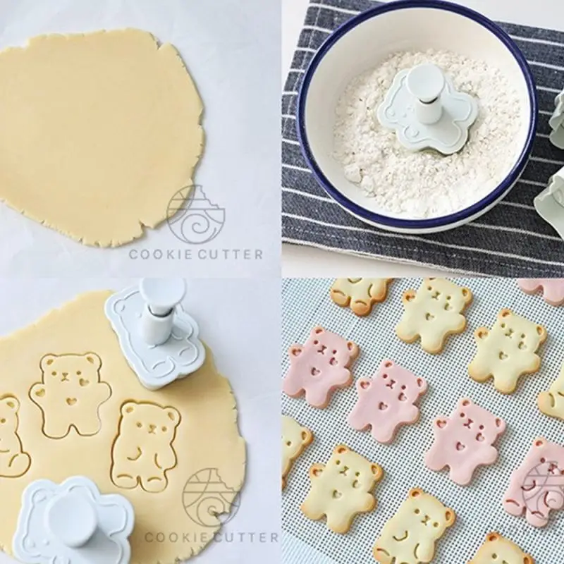 Ручной пресс-инструмент для выпечки форма ручной инструменты торта трехмерный