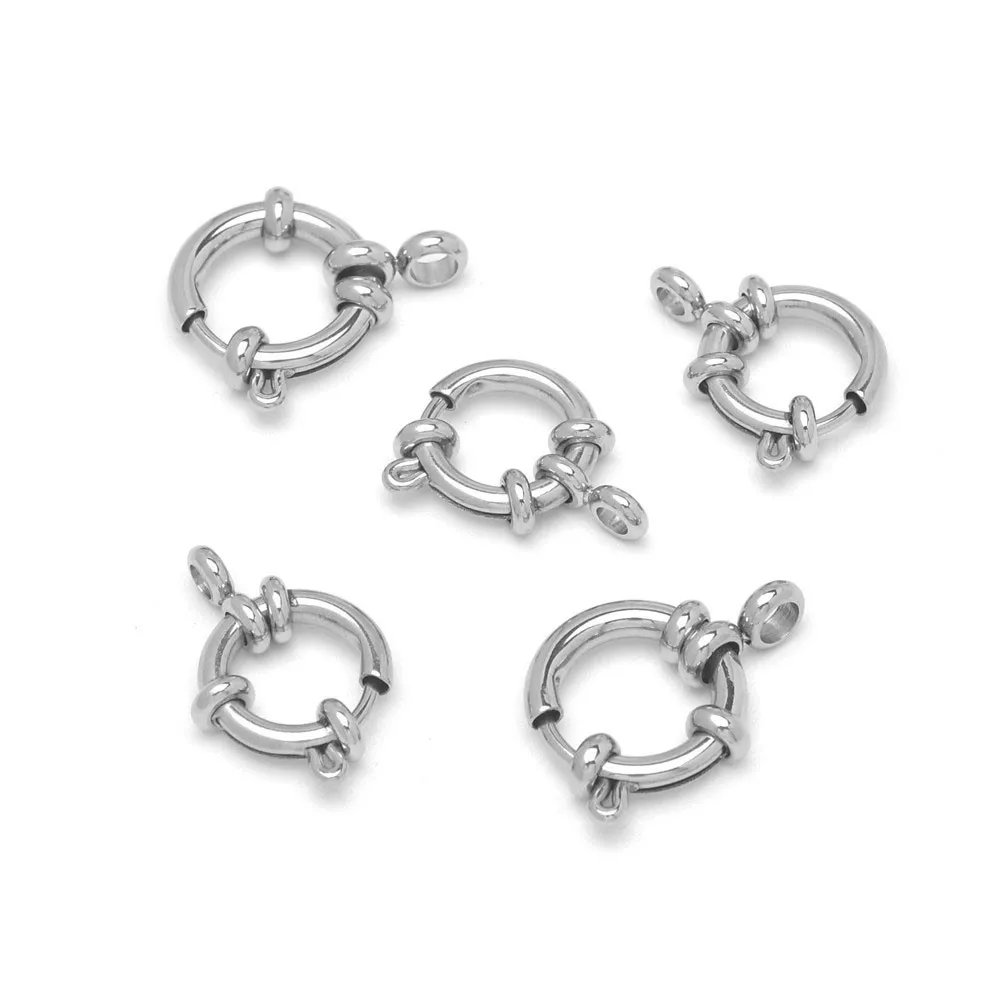 3 шт./лот матросские застежки из нержавеющей стали подходят для шармов браслетов