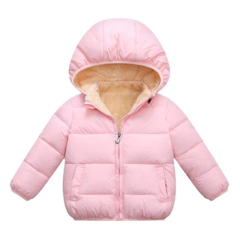 

18M-6Y Russian Kids Children's Down Outerwear Winter Clothes Boys Girls Cotton-Padded Parka Coats Thicken Warm Jackets