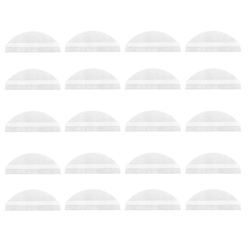 

20Pcs Replacement Disposable Mop Is Suitable For Eufy Robovac X8 Vacuum Sweeping Robot To Replace Cleaning Accessories