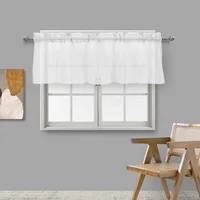 Half Curtains In The Kitchen Short Window Treatments Sheer For Living Room Bedroom Small Curtains For Bar Home Interior Decorati