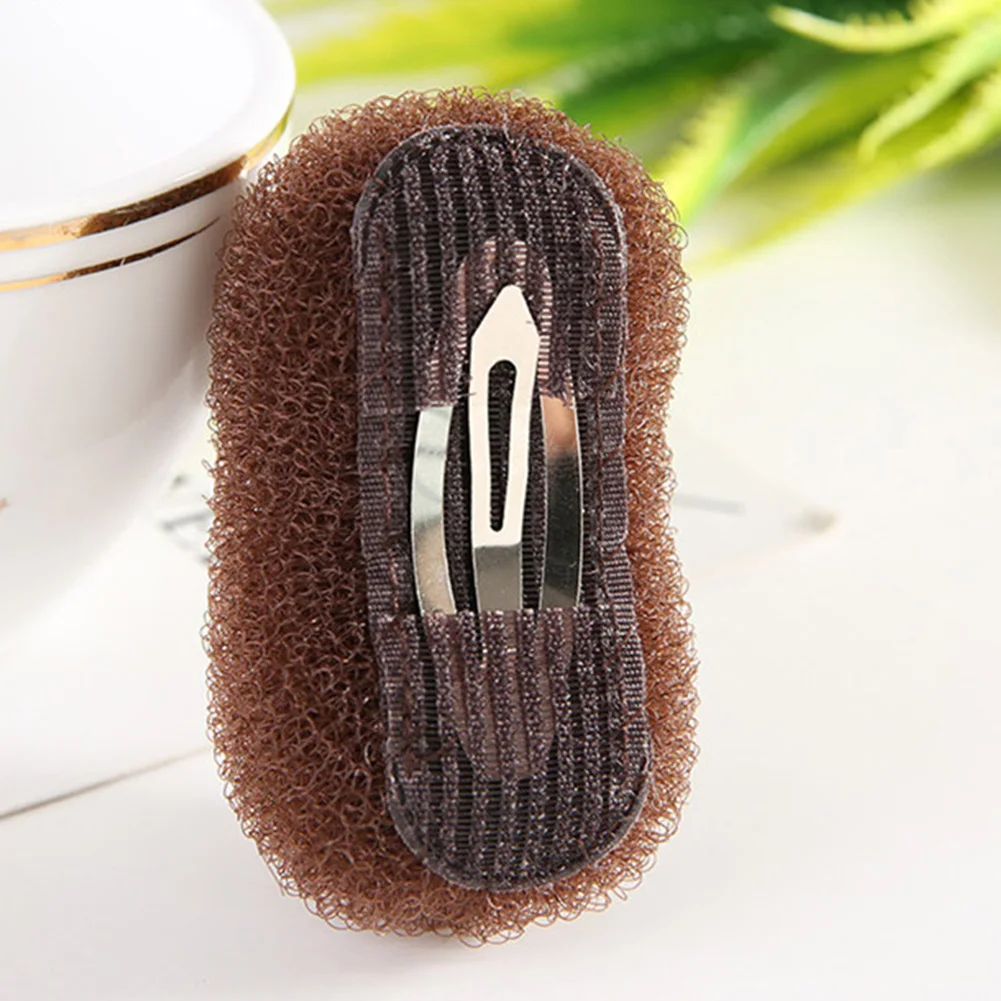 

2Pcs Women Cushion Accessories Bump Up Barrette Mat Volume Fluffy BB Clip Root Height Styling Tool Hair Increase Pad Head Insert