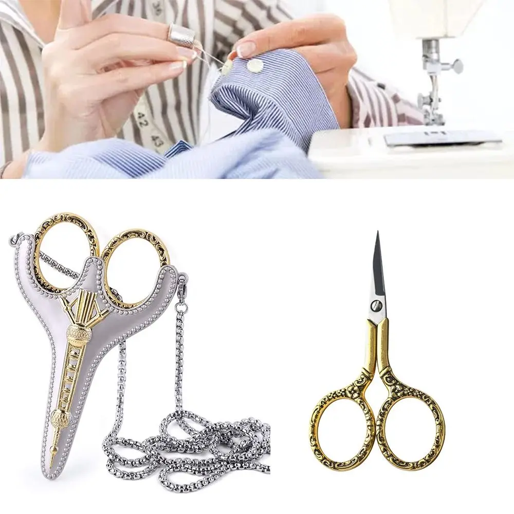 

Needlework Thread Scissor Tools Sewing Shears Tailor Scissors Stainless Steel Sewing Scissors Fabric Cutter Embroidery