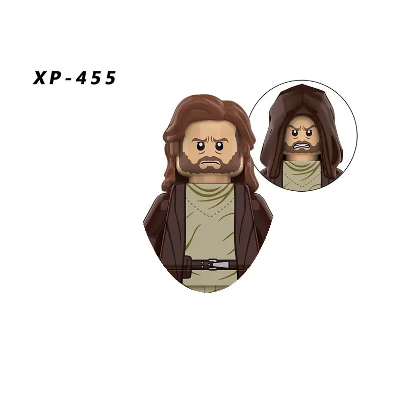 KT1059 Hot Toys Star Wars Building Blocks Mandalorians Han Solo Luke Guard Thrawn Baylan Skoll Shin Hati mini building block