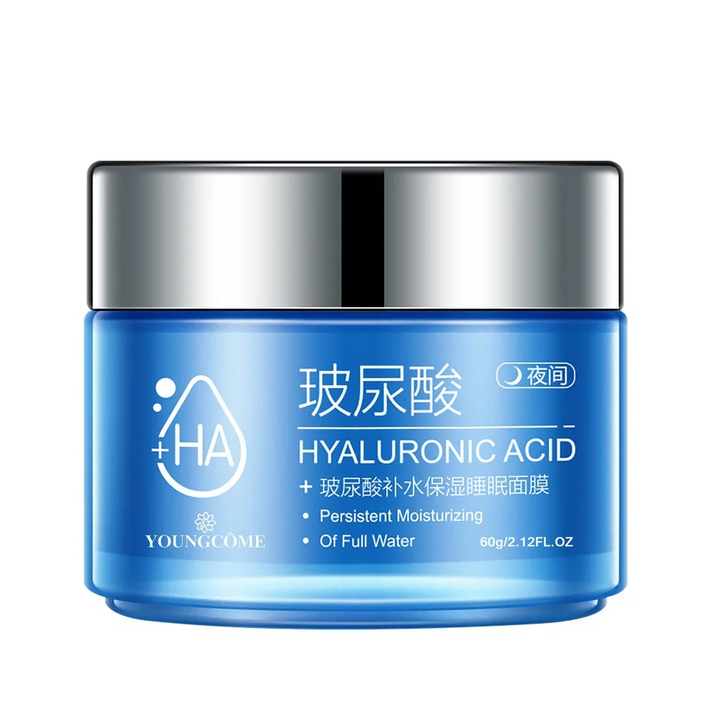 

YOUNGCOME Hyaluronic Acid Face Cream Moisturizing Nourishing Anti Aging Cream Reduce Wrinkles Brightening Facial Skin Care (60g)