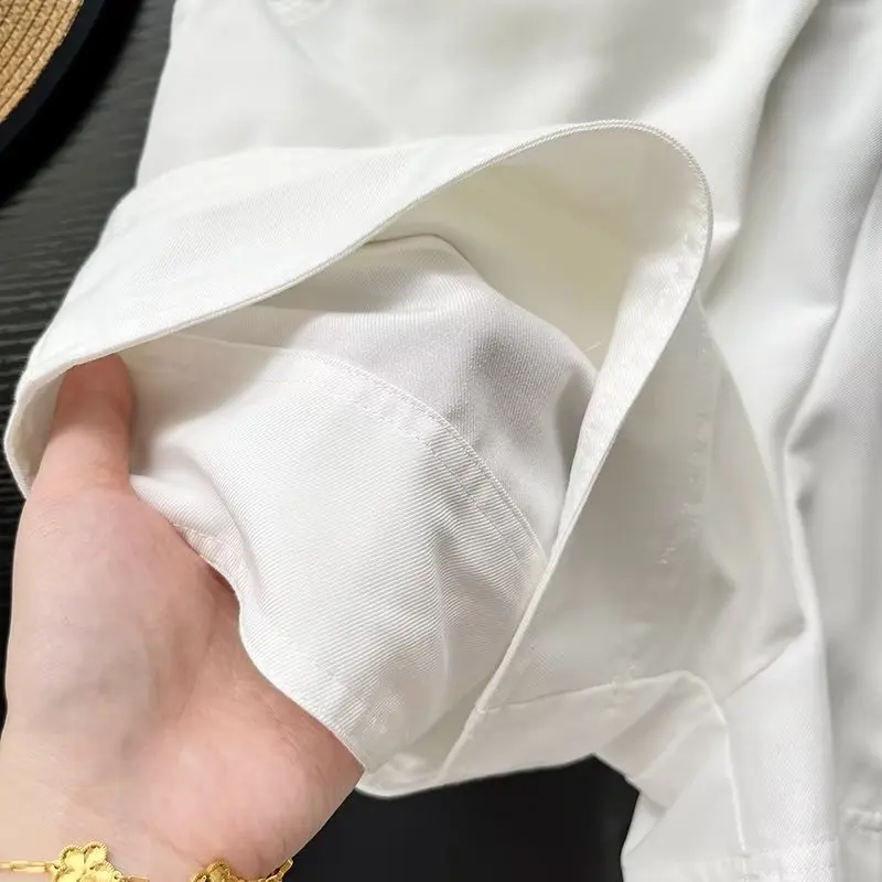 Jenny&Dave Solid Simple Commuter Casual Shorts Women British Fashion Ladies Boyfriend Style Cotton Bermuda