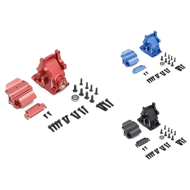 

Metal Gearbox Case For Arrma 1/8 Kraton Outcast Notorious Typhon 1/7 Infraction Mojave Limitless 6S BLX Parts ,Blue