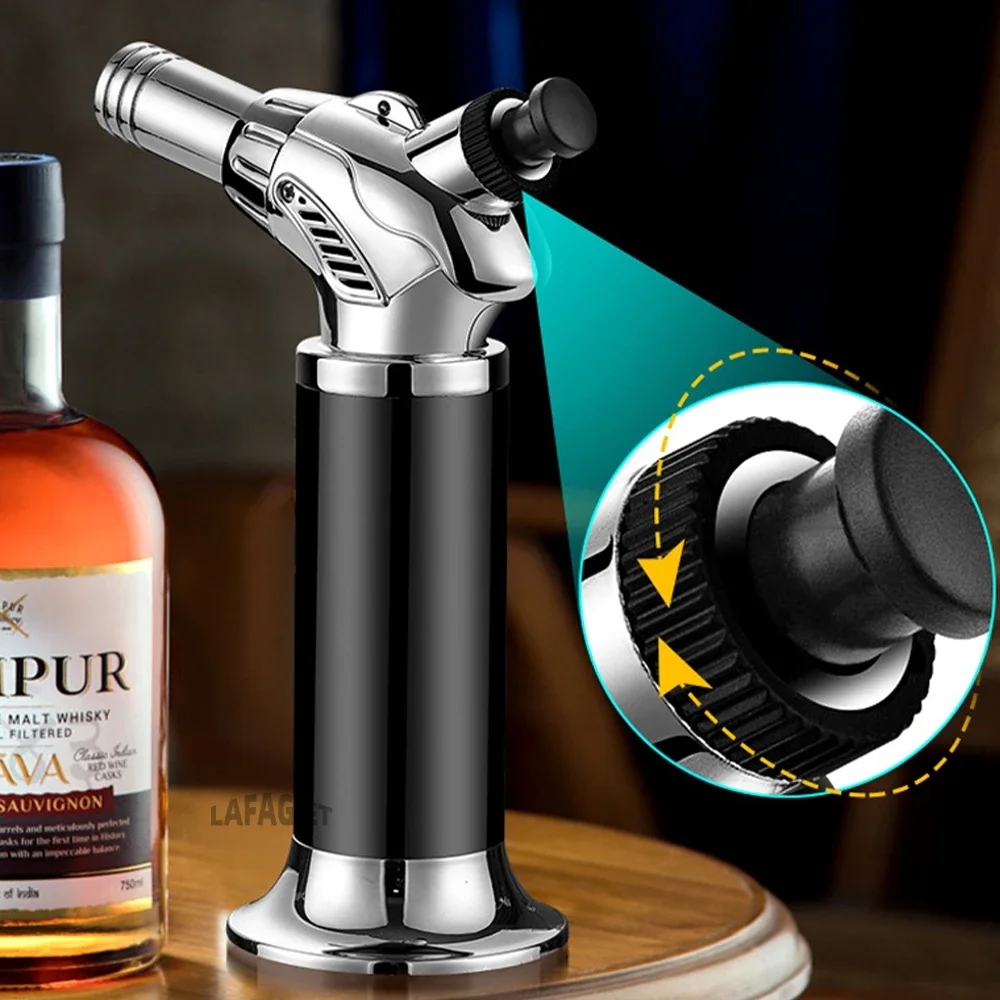 Пожарная струйная пламенная пушка 1300 °C Сварочная лампа ветрозащитная для кухни