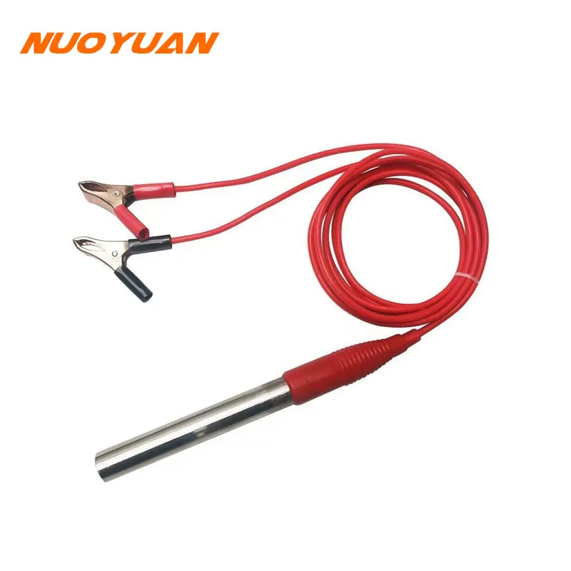 

Водонагреватель 12 В 24 В постоянного тока с зажимом типа «крокодил», картриджный нагреватель, кабель 1,5 м, портативный погружной нагреватель из нержавеющей стали для автомобиля/грузовика