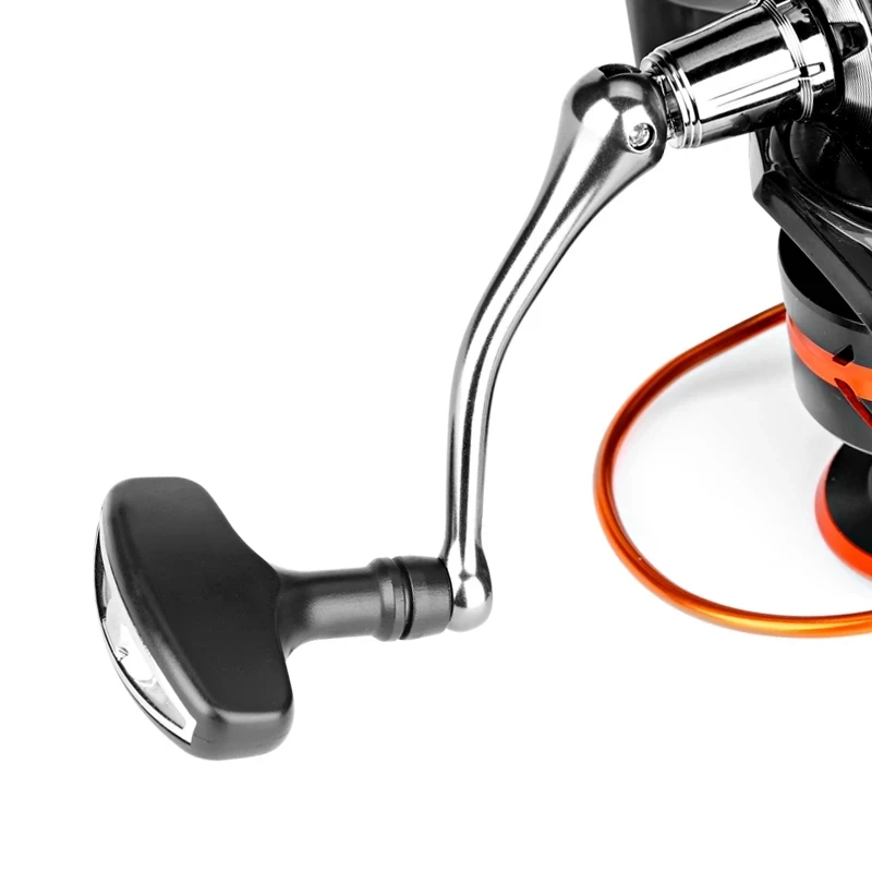 Катушка для спиннинга 2022 года с максимальным тормозом 12 кг Carrete De Pesca 5.2:1 из металла нержавеющей стали для ловли рыбы в соленой воде для снасти.