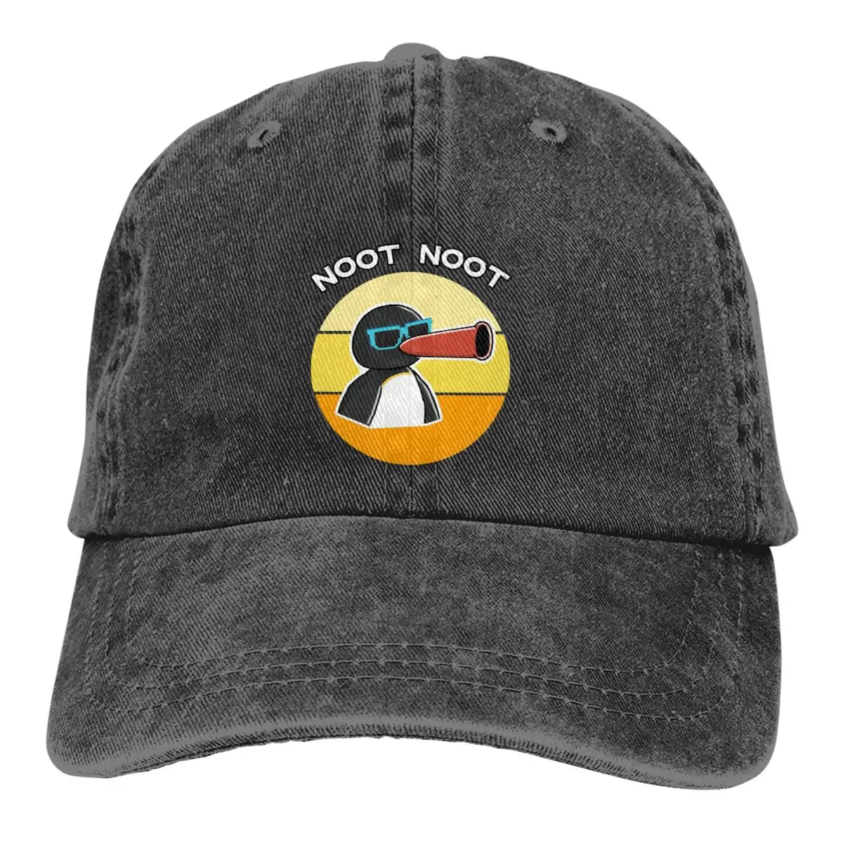 

Промытая Мужская бейсболка в стиле ретро, Кепка-бейсболка с мемом, кепка s, шапка для папы, кепка Pingu Pinga, пингвин, ТВ, кепки для гольфа