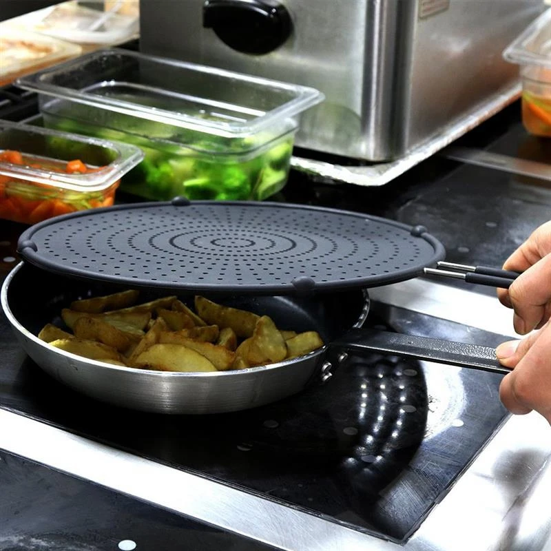 Силиконовая защита от брызг антипригарное масло смазка крышка сковороды