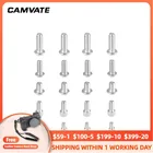 20 шт. стандартных шестигранных винтов CAMVATE 14-20 (9 мм13 мм16 мм19 мм) для 4,7 мм (головка чашки)3,9 мм (головка кнопки) шестигранный ключ