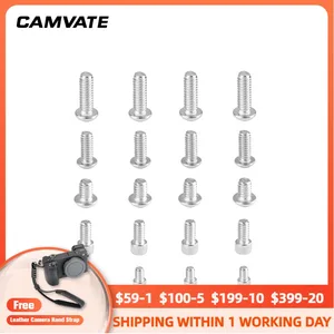 20 шт. стандартных шестигранных винтов CAMVATE 14-20 (9 мм13 мм16 мм19 мм) для 4,7 мм (головка чашки)3,9 мм (головка кнопки) шестигранный ключ