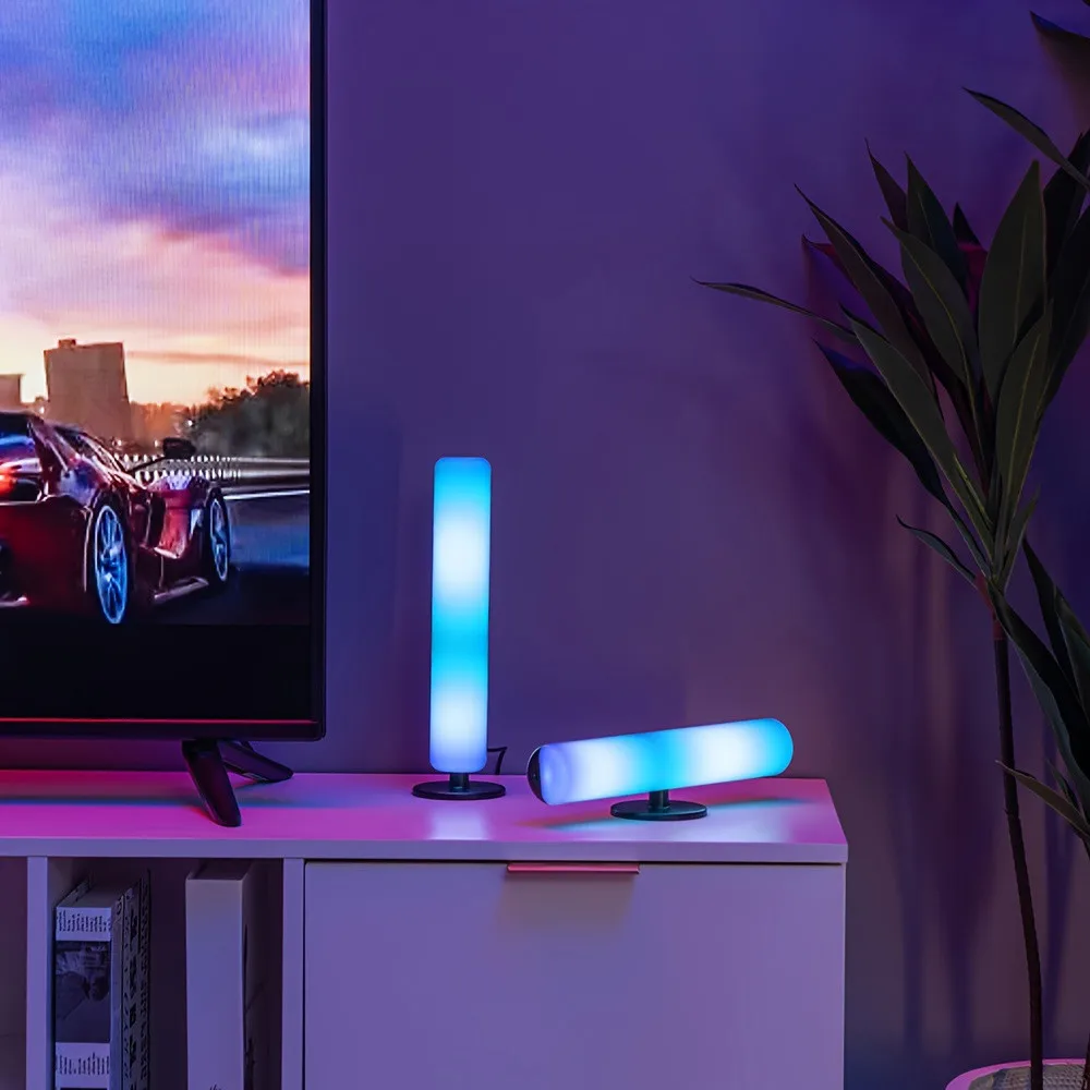 RGB Pickup Light Музыкальные ритм-огни Модернизированная USB-перезаряжаемая модель