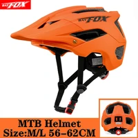 batfox bicycle helmet mtb cycling helmet for men women integrally molded casco ciclismo mountain bike helmet cycling safety cap