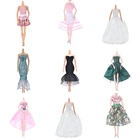 1 шт., 21 тип модной одежды, свадебное вечернее платье принцессы или вечернее платье для куклы, лучший подарок для девочки