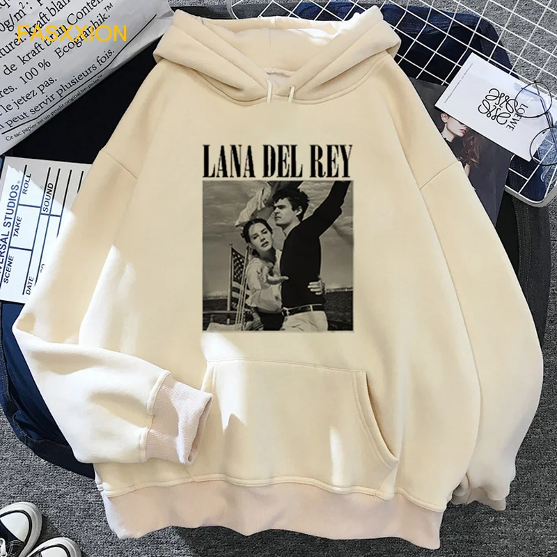 

Singer Lana Del Rey Hoodies Female Pullover Tops 3D Printed 2023 Graphic Grunge Hoodie Women Sweatshirts Men Clothes