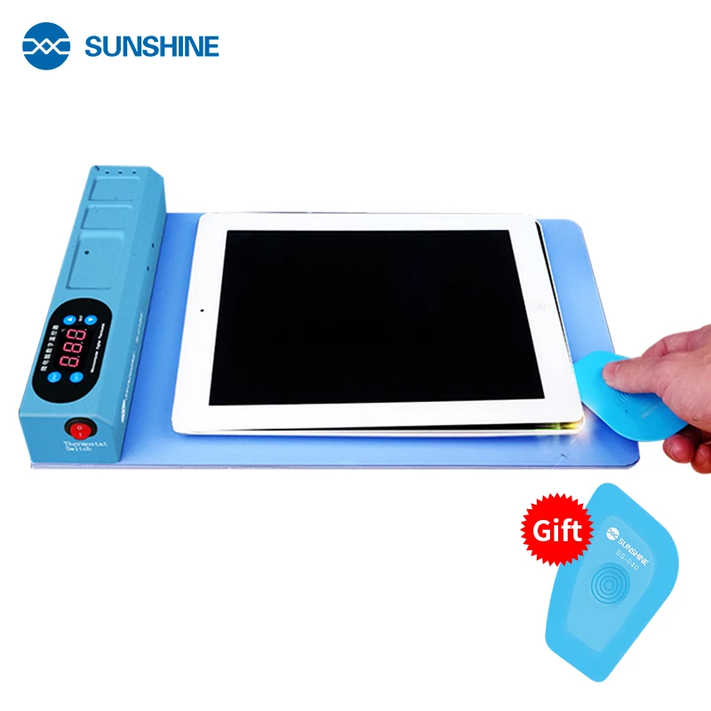 

SUNSHINE S-918E LCD Screen Splitter Heating Stage Separator Pad For Phone IPad Repair Separation Pad LCD Dismantling Treasure