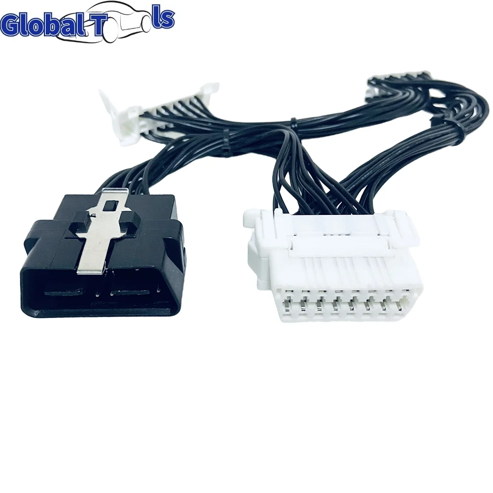 

Newest OBD 2 Y Splitter Extension Cable OBD2 16PIN Male to Female ELM327 Electronic Wire Connector Quality