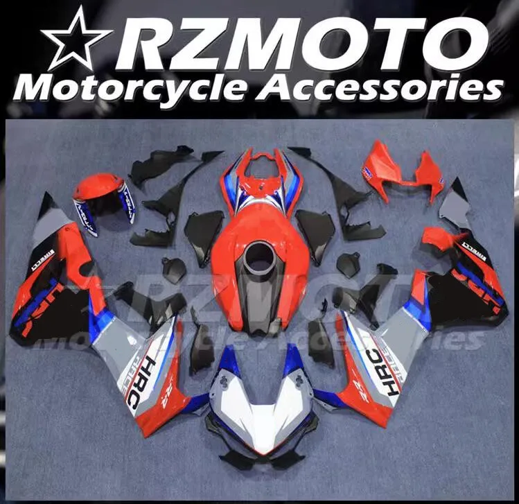 

New ABS Motorcycle Whole Fairings Kit Fit For HONDA CBR1000RR 2017 2018 2019 17 18 19 Bodywork Set Custom Red Gray