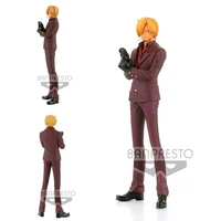 pre sale bandai one piece grand line dxf vinsmoke sanji action anime figure collection ornament gift toy 16cm new for children