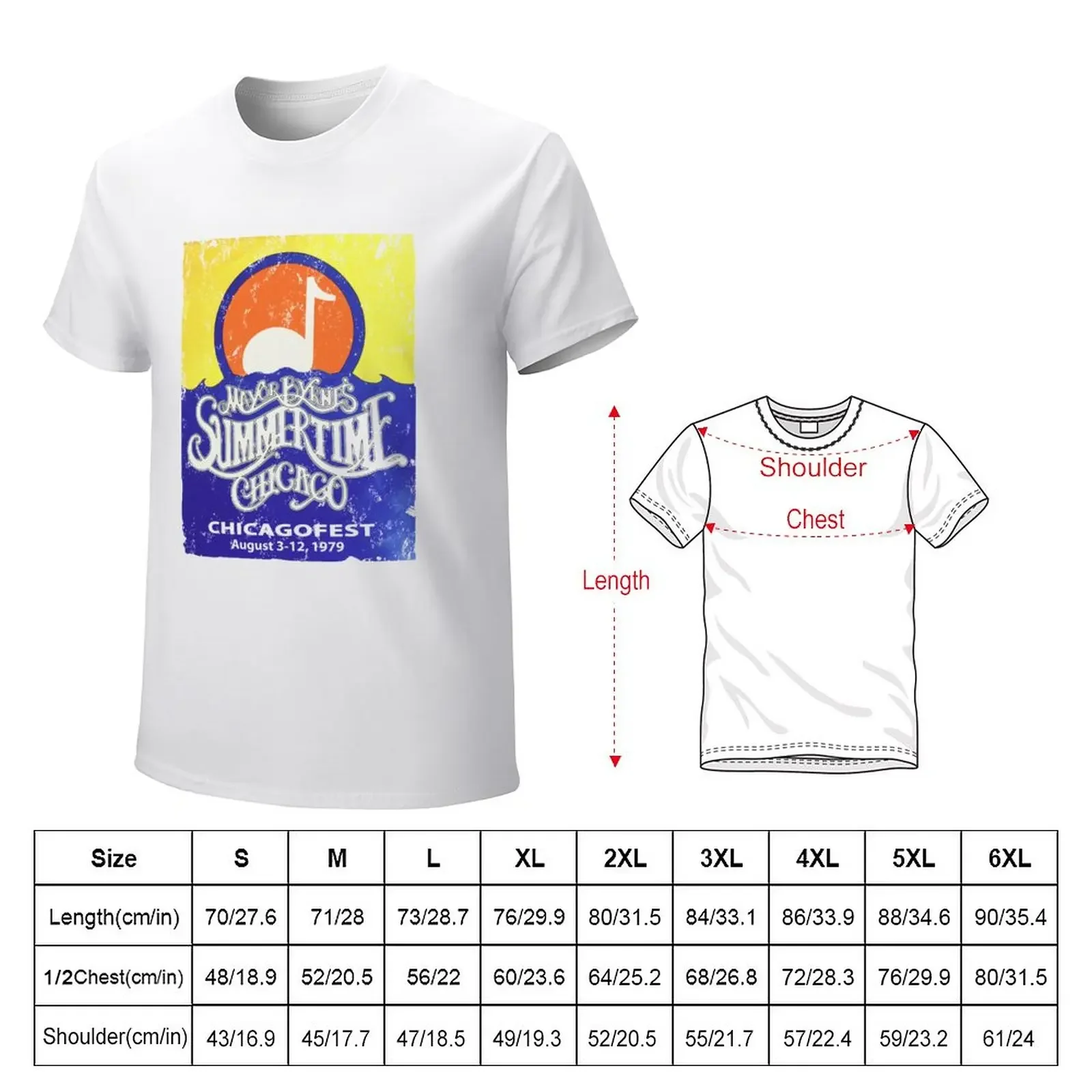 Chicagofest 1979 футболка Летняя одежда для мальчиков с животным принтом новое издание