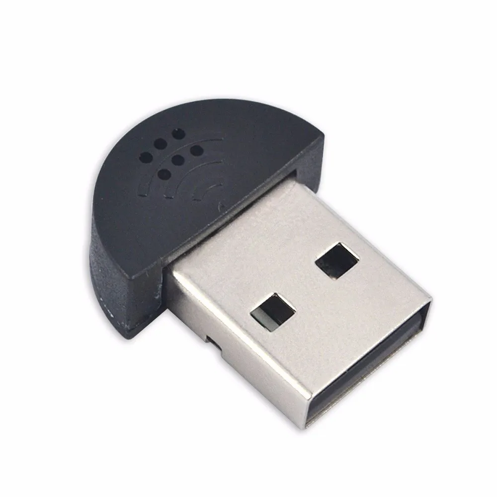 Супер мини USB 2 0 Микрофон MIC Аудио Адаптер Портативный Студийный речевой драйвер