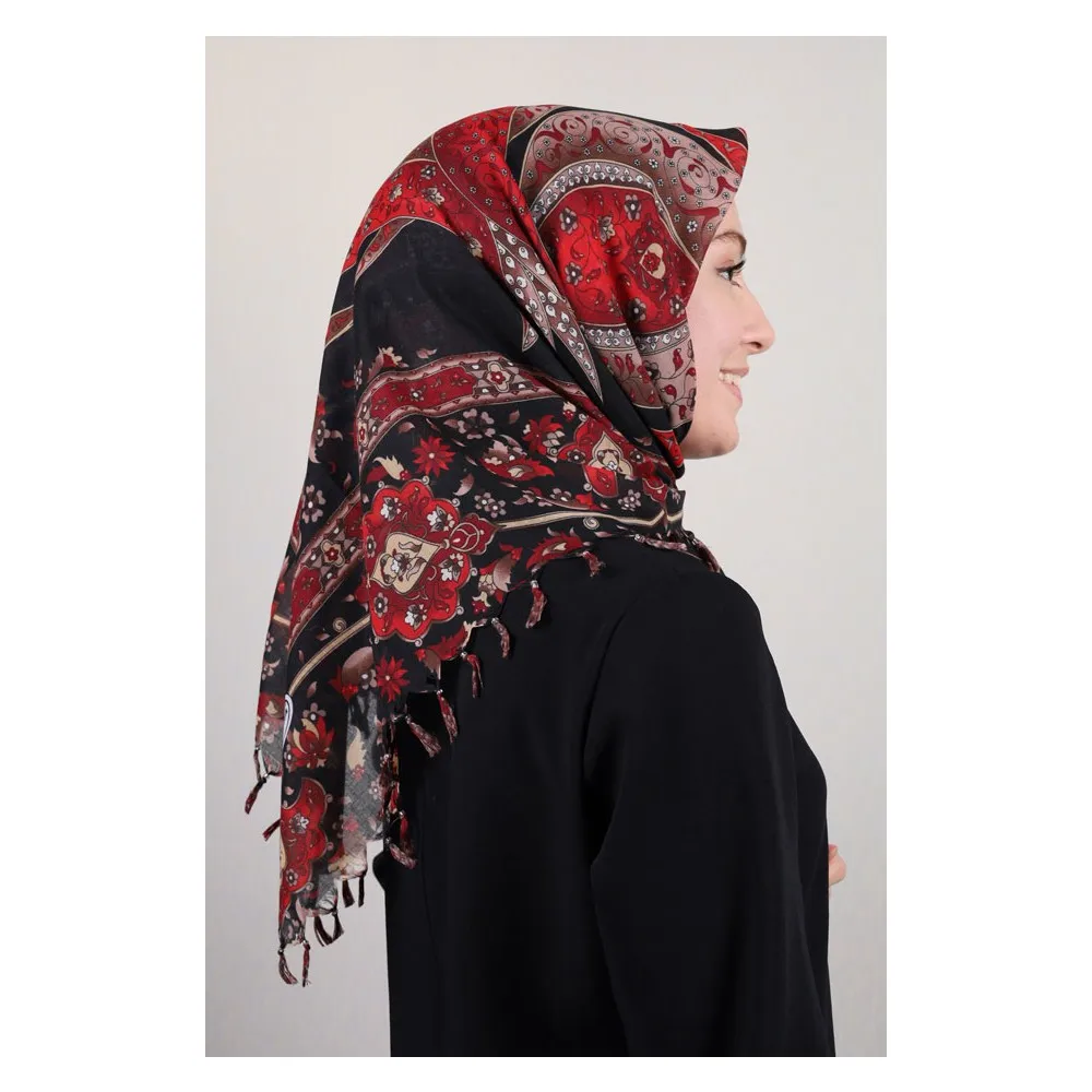 

Шелковый рисунок Dorlie, разборка, модель Boncuklu Muslin-Desen-01