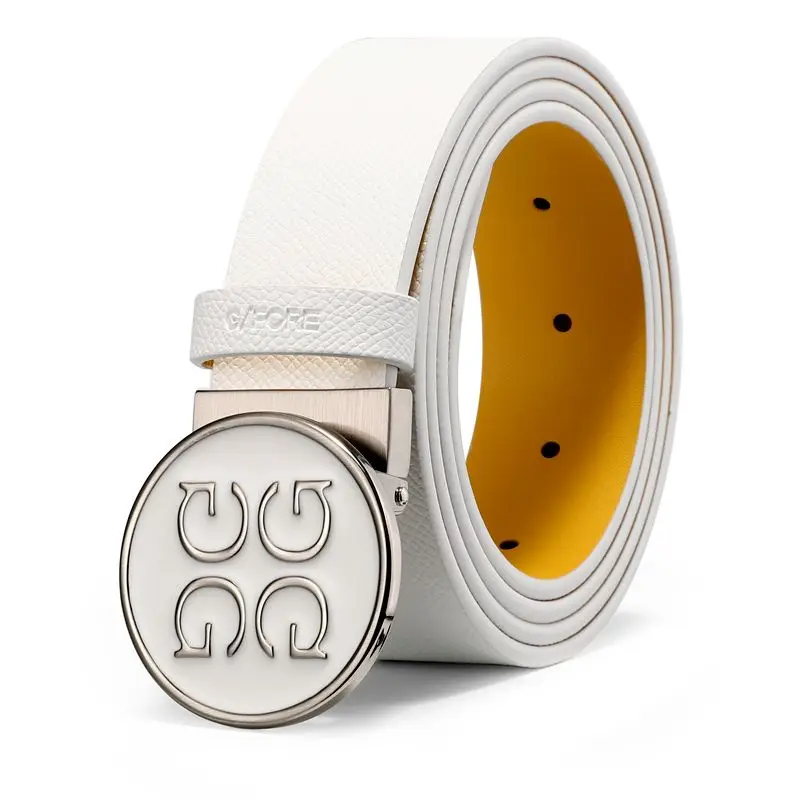 2023 Golf Belt Leather Belt Korean Brand High Quality Sports Leisure Fashion Men's And Women's Golf  Belt