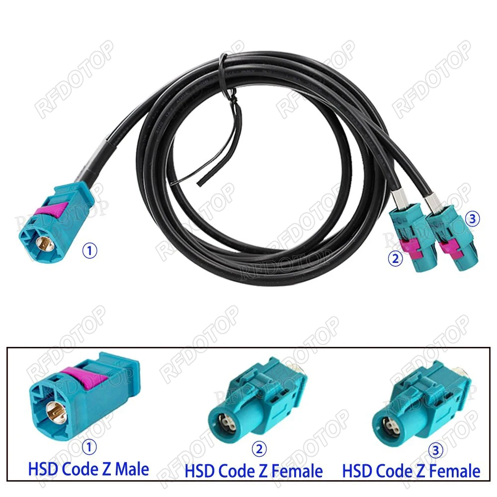 

RFDOTOP HSD Cable 1 to 2 Splitter