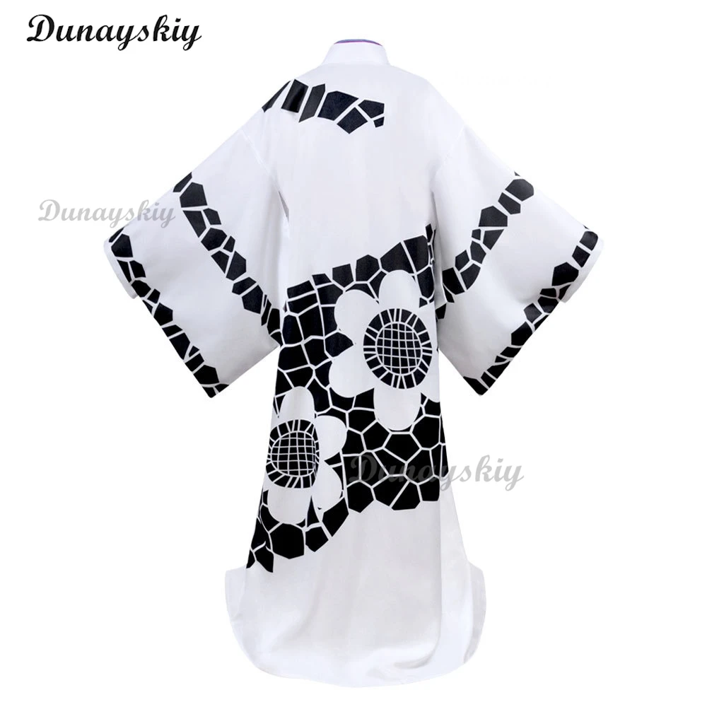 Аниме Даки карнавальный костюм парик японское кимоно платье наряды Juuni Kitsuki