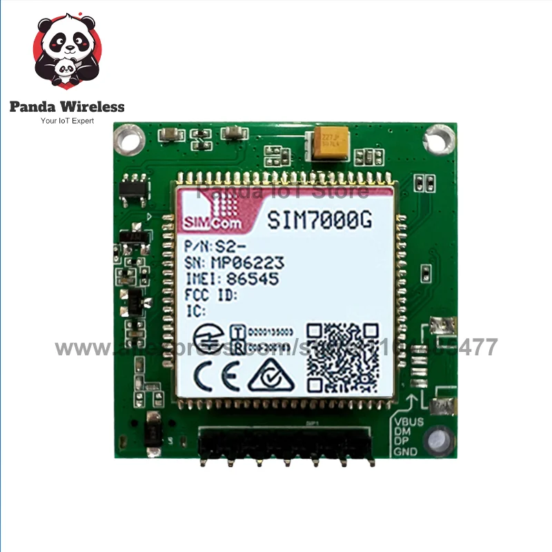 Фото SIM7000G Core BOARD LPWA+NBIOT+CATM+GSM 23PIN B1/B2/B3/B4/B5/B8/B12/B13/B17/B18/B19/B20/B25/B26/B28/B39 с GPS-антенной FPC №3