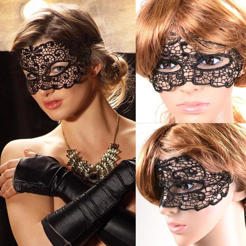 

Кружевная маска для женщин, Сексуальная Ажурная Маскарадная маска для лица, реквизит для выпускного вечера, костюм для Хэллоуина, маскарадная, искусственная маска для глаз, косплей