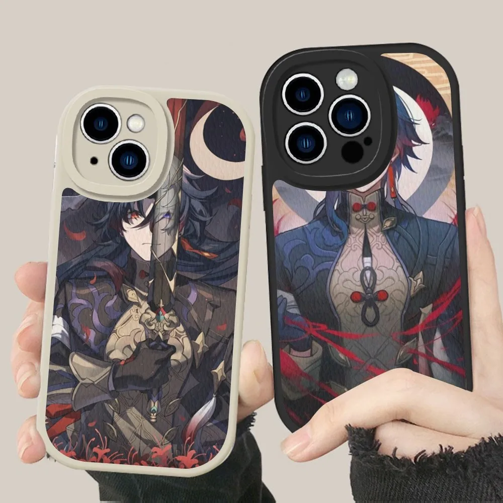 Чехол для телефона Honkai Star Rail Blade из жесткой кожи iPhone 14 13 12 Mini 11 Pro Max Xs X Xr 7 8 Plus 6 6s