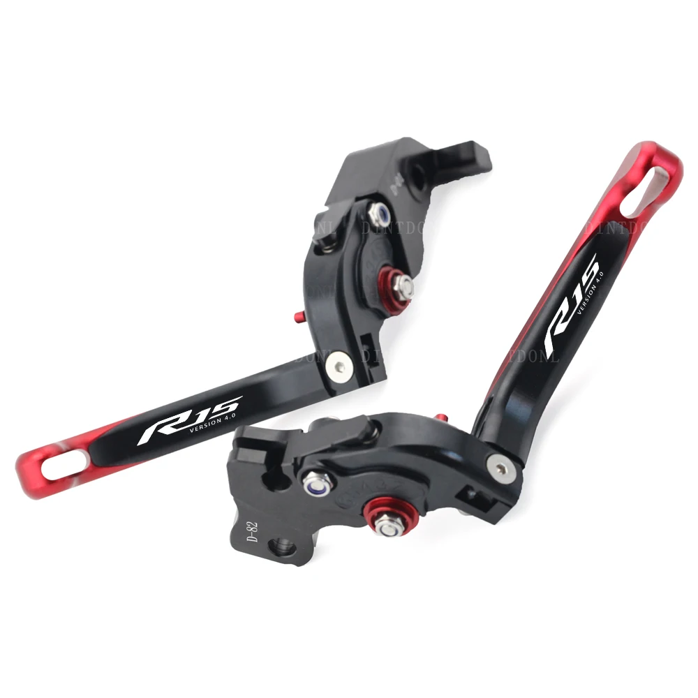 

Motorcycle Brake Clutch Lever For YAMAHA YZF R15 V4 2022 Folding Extendable Accessories Adjustable Handle Tie Rod YZFR15 V4.0