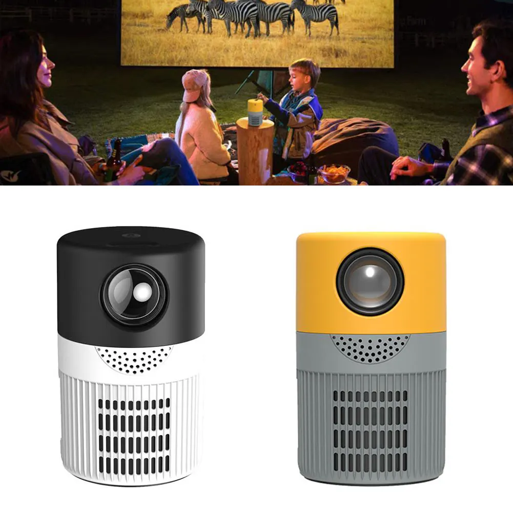 

YT400 LED Mobilephone Video Projector Player Mini Smartphone Projector Portable Support 1080p Playback, Clear Picture