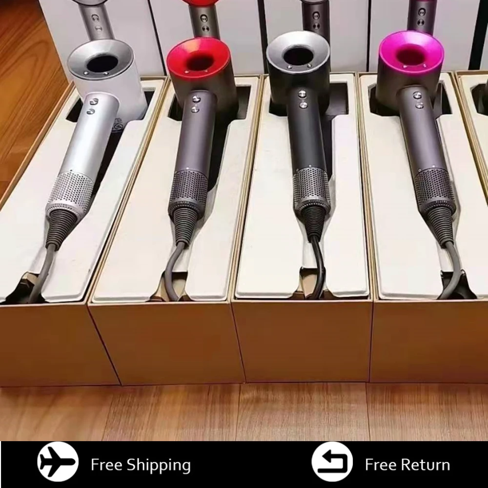 

Original Super Professional Hair Dryer Negative Ion Hair Care HD08 With Flyaway Attachment Temperature Control Hot and Cold Air