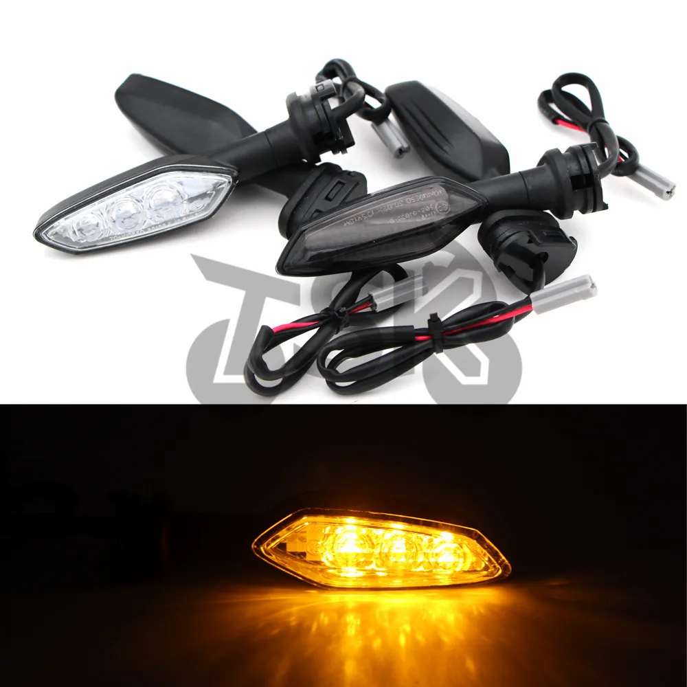 Фото Для мотоцикла YAMAHA YZF мигалка, светодиодные индикаторы поворота для YAMAHA R15 R25 R3 R125 MT-25 MT-03 MT15 MT-15 M-Slaz 150 №1