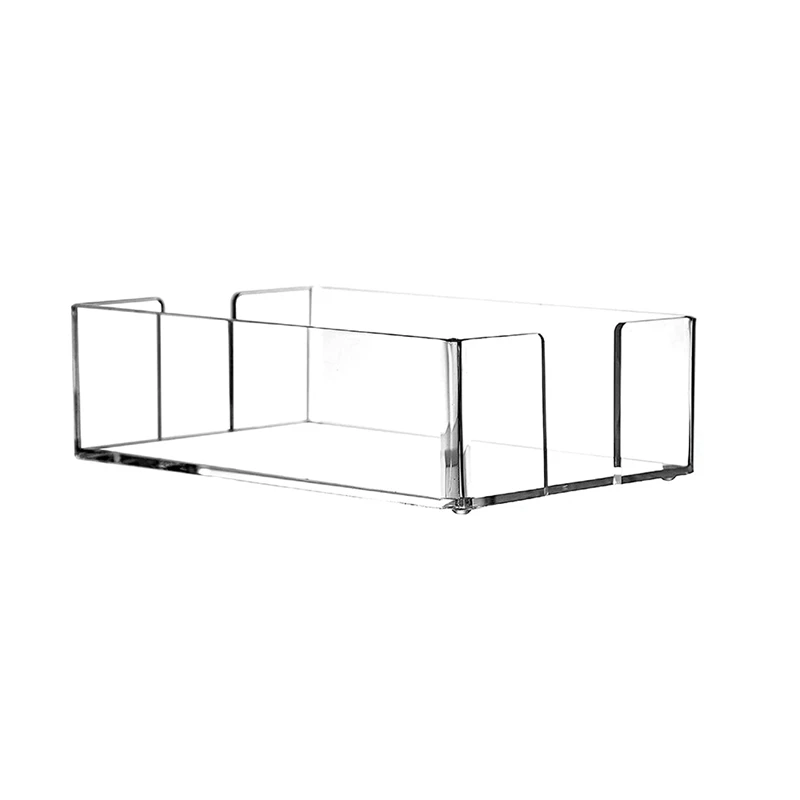 

Clear Napkin Holders For Kitchen,Guest Towel Basket,Papertowel Holder In Clear,Cocktail And Guest Napkin Holder