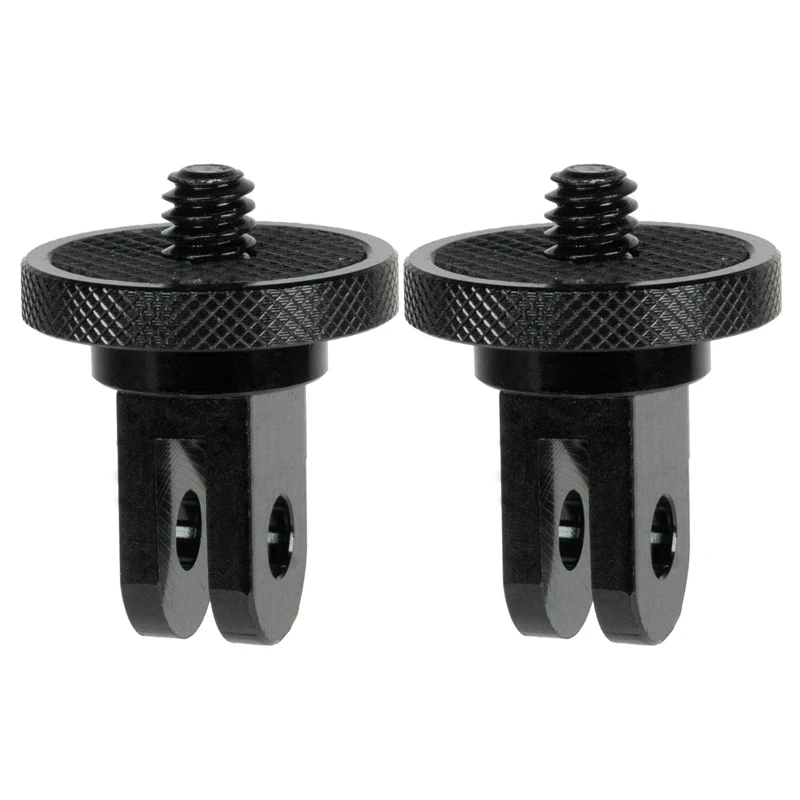 

2X Camera Mount Adapter For Gopro Ecosystem - ¼-20 Conversion Adapter For Gopro Mounting System