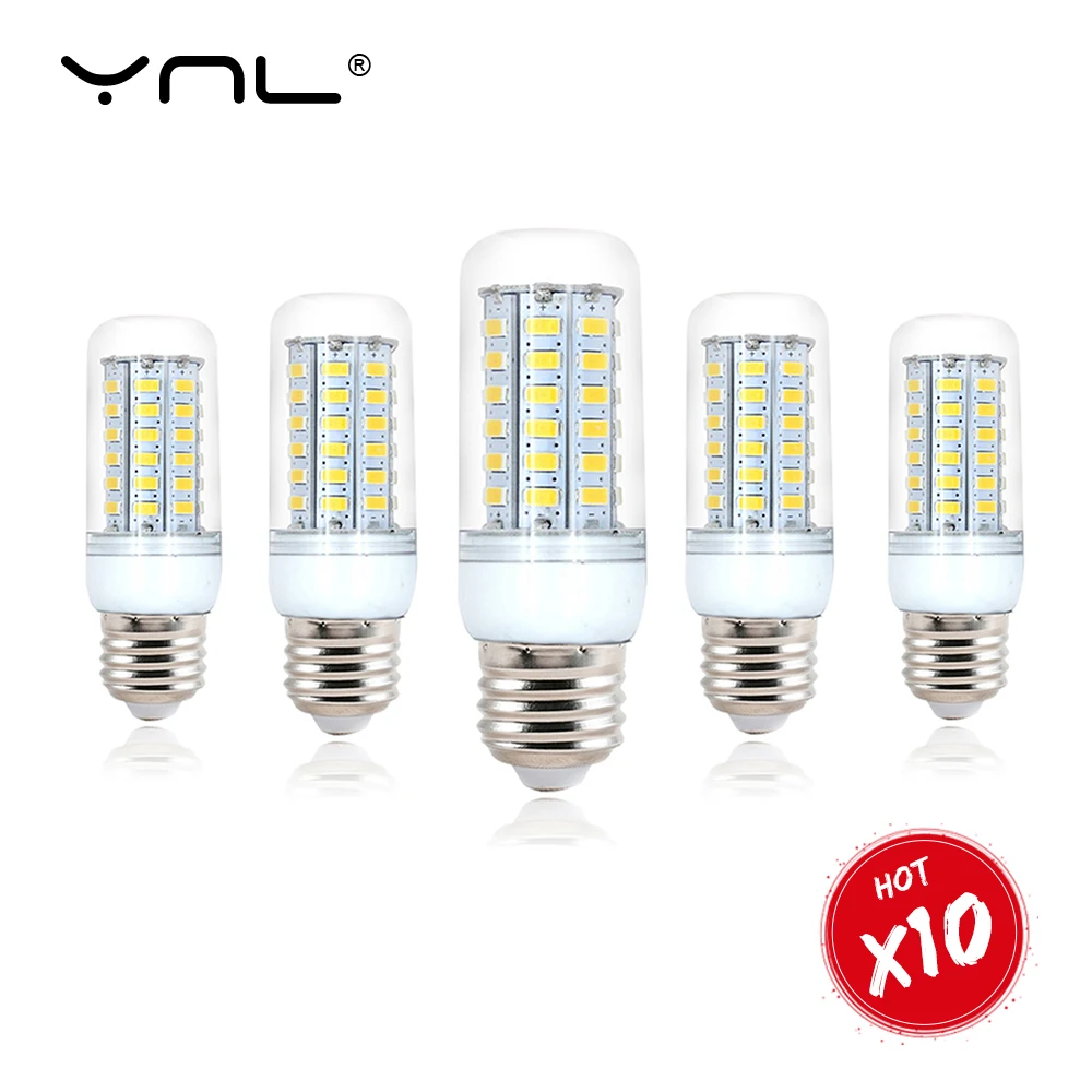 

10pcs LED Bulb Lamps E27 E14 AC220V 240V Light Bulb Real Power 15W 10W 9W 7W 5W 4W 3W Lampada Living Room Home LED Bombilla