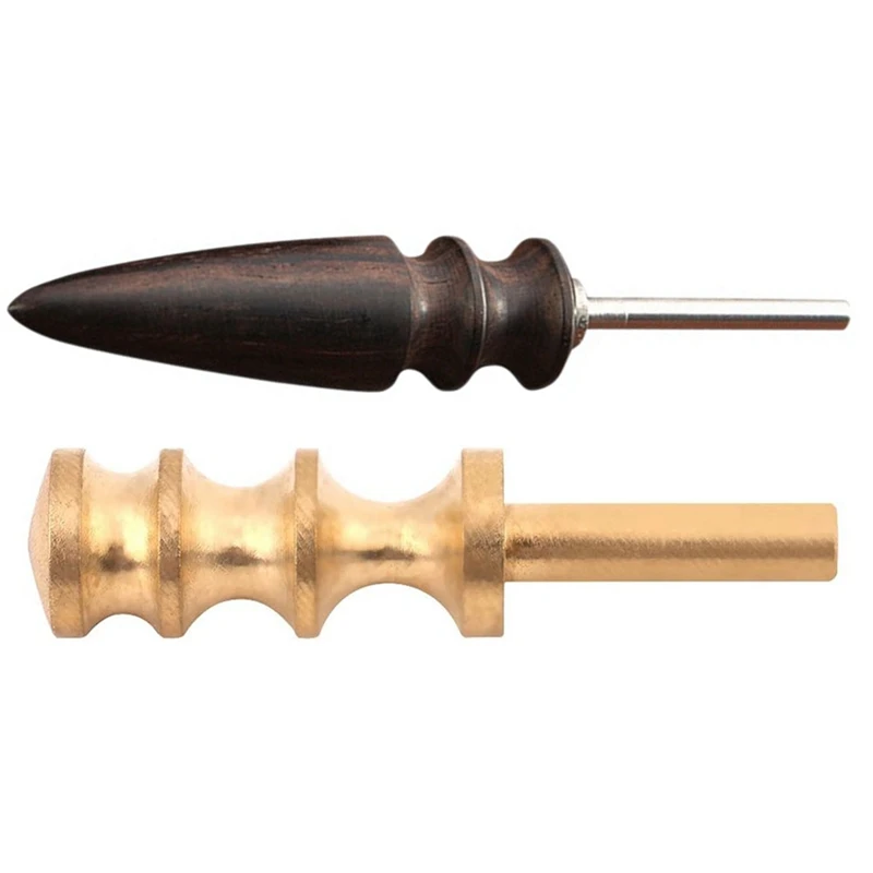 

New-1 Pcs Leather Burnisher Bits Rotary Tool & 1 Pcs Leather Burnisher Slicker Leather Edge Tools Soldering Iron Tip