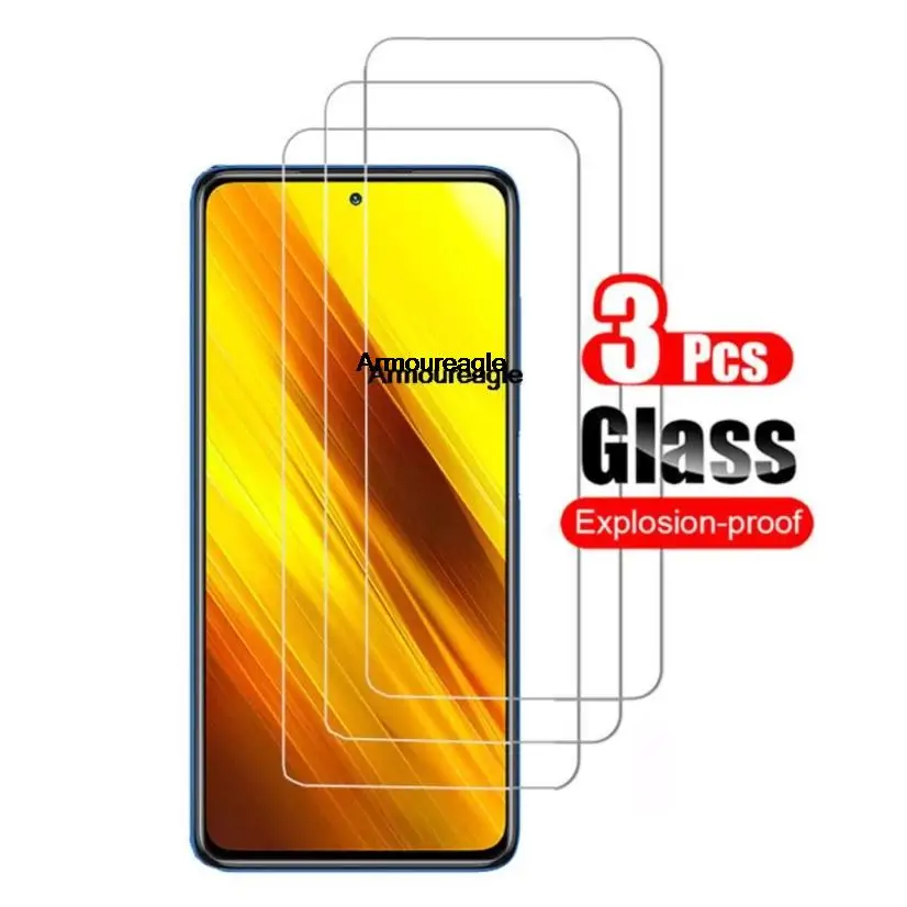 

Закаленное стекло для xiaomi poco x3 nfc, 3 шт., Защита экрана для xiaomi poco x3 nfc, Защитная пленка для телефона 9h, стекло hd, прозрачное