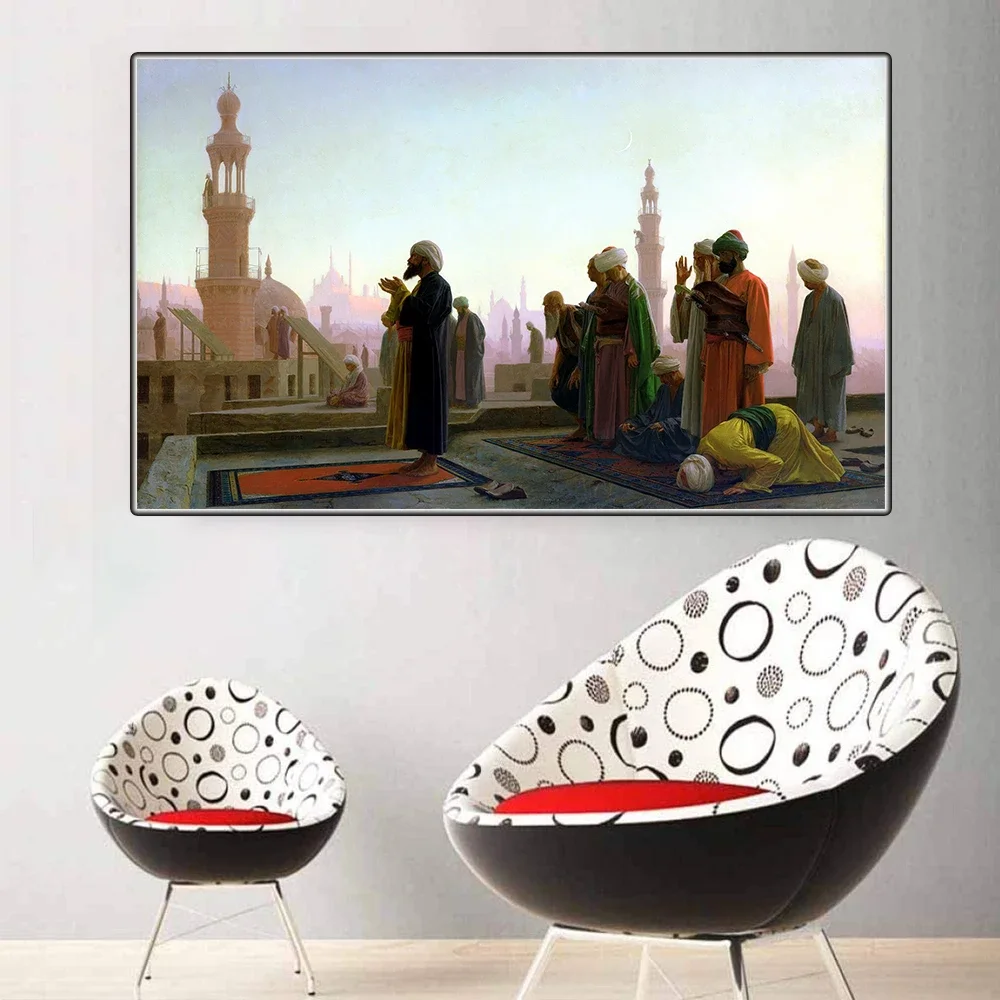 Жан-Леон Гером &quotМолитва&quot Холст Картина маслом Эстетика Искусство Современный