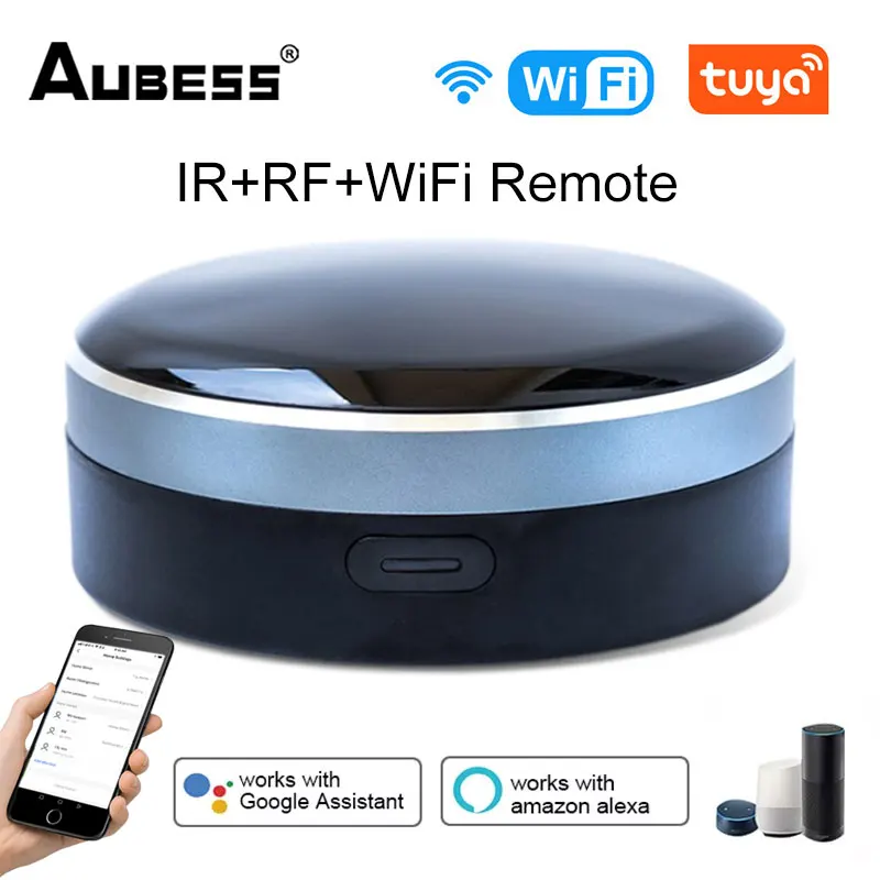 

Tuya Smart Home WiFi+ Module Radio Frequency RF433 Infrared Voice Remote Control Infrared Plus Radio Frequency Alexa